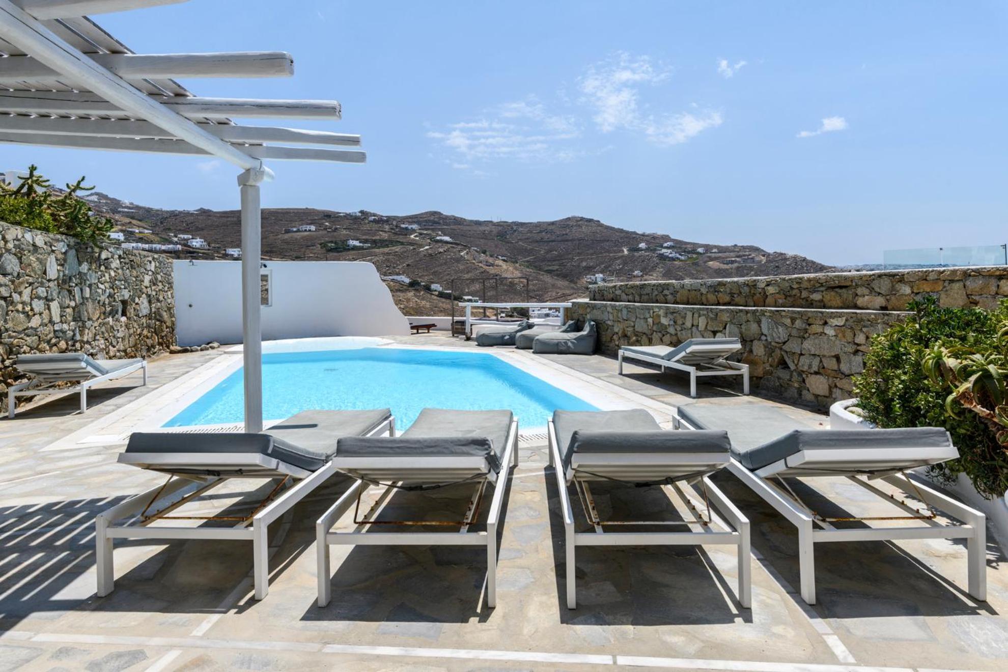 Seablue Villas Houlakia  Esterno foto