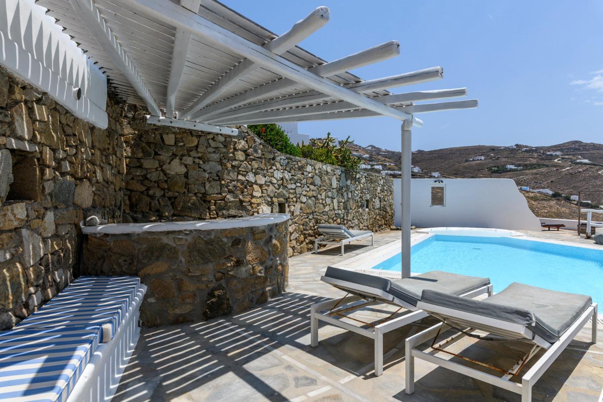 Seablue Villas Houlakia  Camera foto
